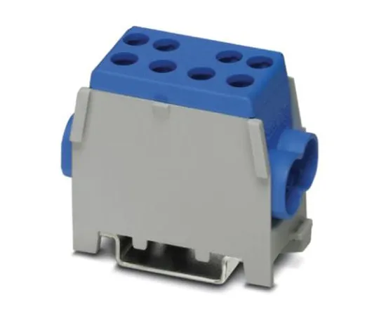 64-1592-74　Phoenix Contact, UDB 2X35/25 BU Series , 400 V Screw Terminal, Screw Termination　3071353