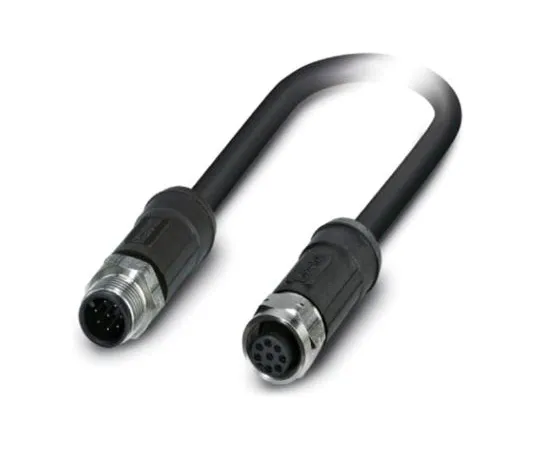 64-1620-71　Phoenix Contact M12 8-Pin - M12 8-Pin Male - Female Cable & Connector　1407278