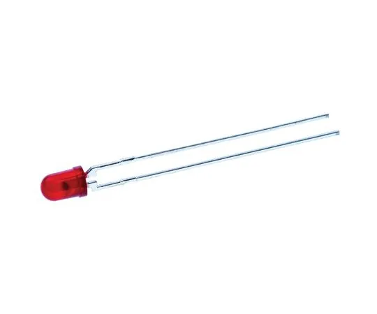 64-1632-50　14 V Red LED 3mm Through Hole, Kingbright L-7104ID-12V　L-7104ID-12V