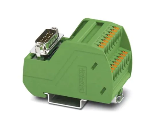 64-1589-14　Phoenix Contact VIP-2/PT/D 9SUB/M Series DIN Rail Interface Relay Module　2903777