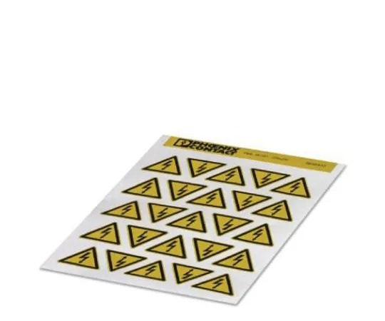 64-1567-66　Phoenix Contact Adhesive Pre-Printed Label. Quantity: 25　0830433