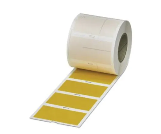 64-1567-76　Phoenix Contact Adhesive Pre-Printed Label. Quantity: 500　0830459