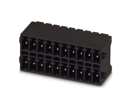 64-1618-21　Phoenix Contact MCDN 1.5/11-G1-3.5 RNP14THR, 11 Way PCB Header　1953295