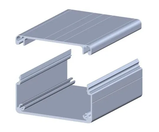 64-1528-55　RS PRO Cable Trunking, 8mm Groove , slot 40 x 80, Aluminium Alloy, 2m L　850-8502