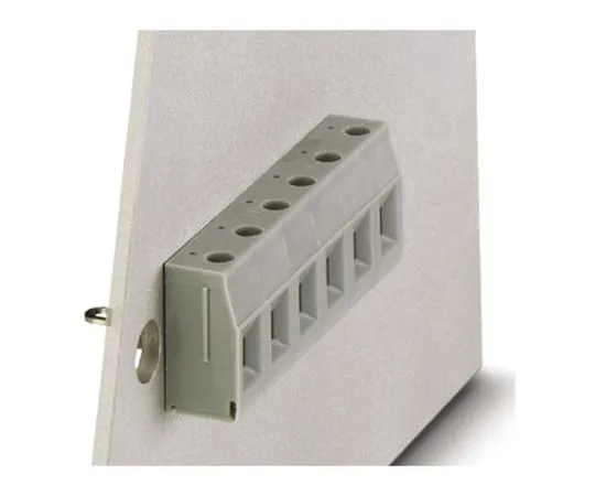 64-1572-13　Phoenix Contact VDFK 4 GNYE Feed Through Terminal Block, Screw Terminals, Polyamide, 500 V Female Terminal Block　0708836