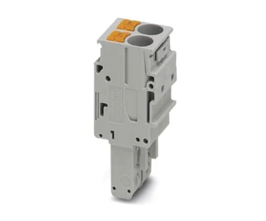 64-1577-19　Phoenix Contact CLIPLINE Terminal Plug, 2 Way/Pole, Push In Terminals, 0.5 → 10 mm², PA, 1 kV　3061570
