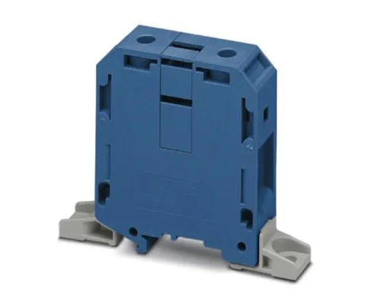 64-1588-26　Phoenix Contact UKH70-F BU Non-F***d Terminal Block, 1 Way/Pole, Screw Terminals, 16 → 95 mm² Screw, PA, 1 kV　3247063