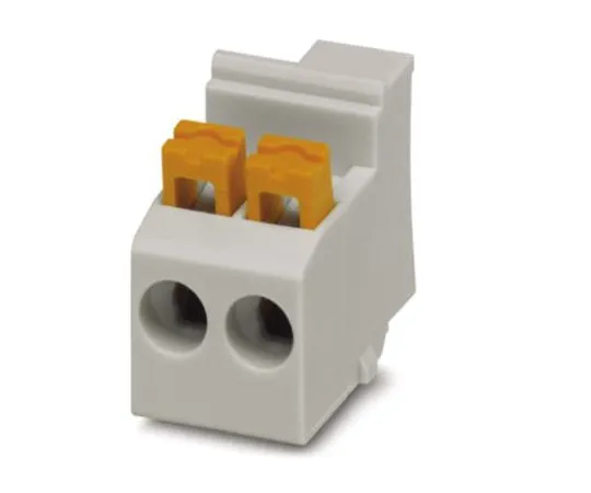 64-1566-35　Phoenix Contact FKDSO 2.5/ 2-L KMGY, 2 Way PCB Terminal Block　2200315