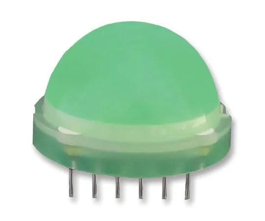 64-1640-09　6 → 8 V Green LED 20 mm Through Hole, Kingbright BIG LAMP DLC/6SGD　DLC/6SGD