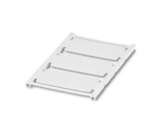 64-1580-52　Phoenix Contact White Address Label, 60 x 30mm, Pack of 3　0803228