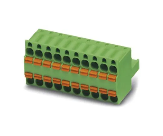 64-1549-89　Phoenix Contact TFKC 2.5/10-ST-5.08, 10 Way Pluggable Terminal Block　1962684