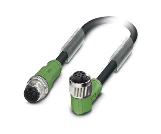 64-1582-88　Phoenix Contact M12 8-Pin - M12 8-Pin Male - Female Cable & Connector　1522752