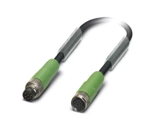 64-1583-40　Phoenix Contact M8 8-Pin - M8 8-Pin Male - Female Cable & Connector　1404136