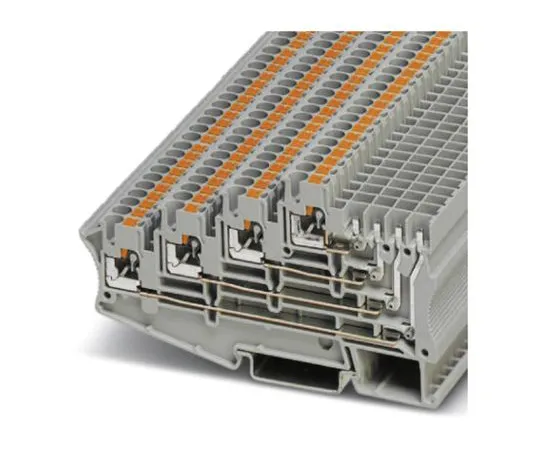 64-1572-82　Phoenix Contact, PT 2.5-4L/1P Series , 250 V Multi Level Terminal Block, Push In Termination　3012300