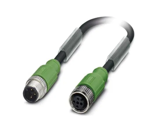 64-1615-88　Phoenix Contact M12 3-Pin - M12 3-Pin Male - Female Cable & Connector　1500826