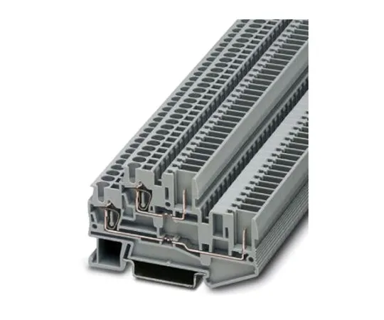 64-1601-45　Phoenix Contact, STTB 2.5/2P SO Series , 500 V Double Level Terminal Block, Plug In, Spring Cage Termination　3040892