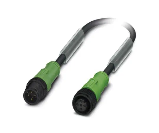 64-1616-30　Phoenix Contact M12 4-Pin - M12 4-Pin Male - Female Cable & Connector　1442861