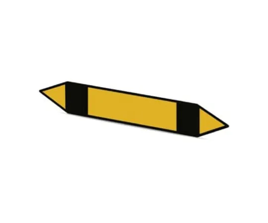 64-1627-48　Phoenix Contact Black/Yellow Address Label, 26 x 280mm, Pack of 250　1014237