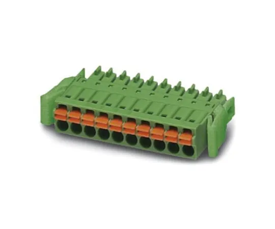 64-1546-21　Phoenix Contact FMC 1.5/18-ST-3.5-RF, 18 Way Pluggable Terminal Block　1952186