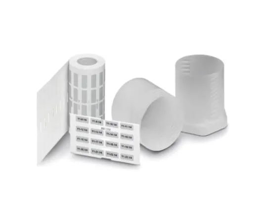 64-1581-43　Phoenix Contact Silver Address Label, 21.5 x 21.5mm, Pack of 2500　0816812