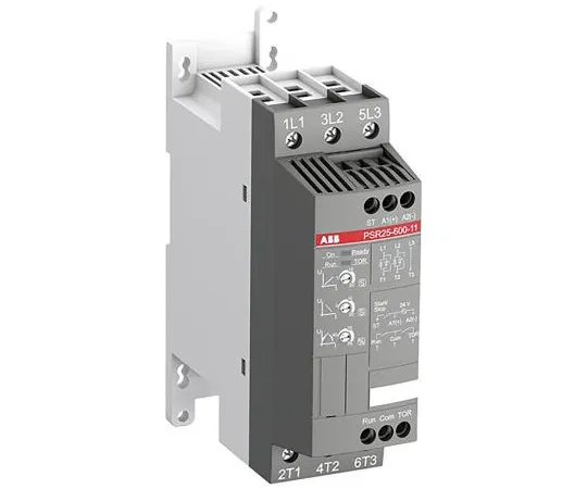 64-1532-67　ABB 25 A Soft Starter PSR Series, IP20, 11 kW, 600 V　1SFA896108R1100