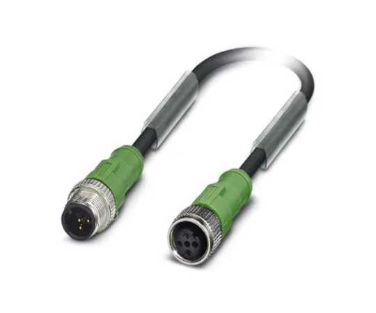 64-1583-21　Phoenix Contact M12 3-Pin - M12 3-Pin Male - Female Cable & Connector　1402561