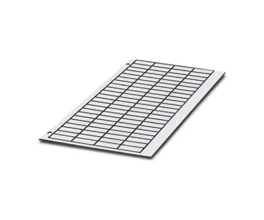 64-1580-87　Phoenix Contact White Address Label, 60mm, Pack of 9　0806961