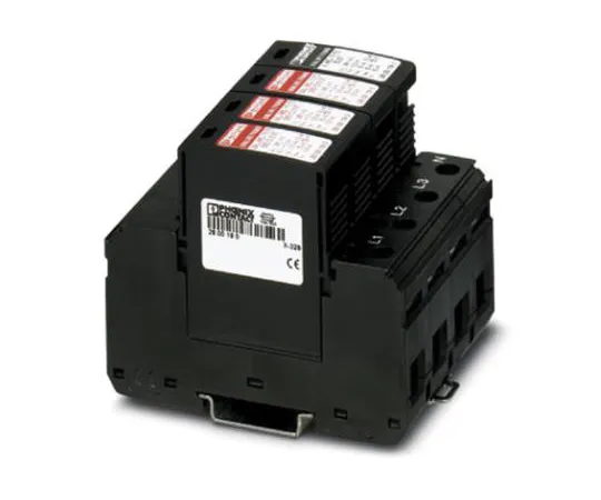 64-1556-35　Phoenix Contact VAL-MS-T1/T2 335/12.5/3+1 Series 335 V ac Maximum Voltage Rating 50kA Maximum Surge Current Lightning　2800184
