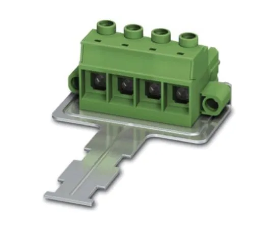 64-1544-48　Phoenix Contact COMBICON PC, 4 Way Pluggable Terminal Block　1762848