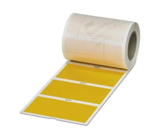 64-1567-77　Phoenix Contact Adhesive Pre-Printed Label. Quantity: 250　0830460