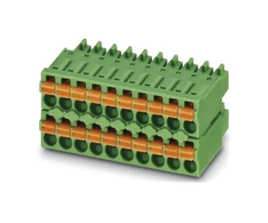 64-1543-14　Phoenix Contact FMCD 1.5/15-ST-3.5, 30 Way Pluggable Terminal Block　1738937