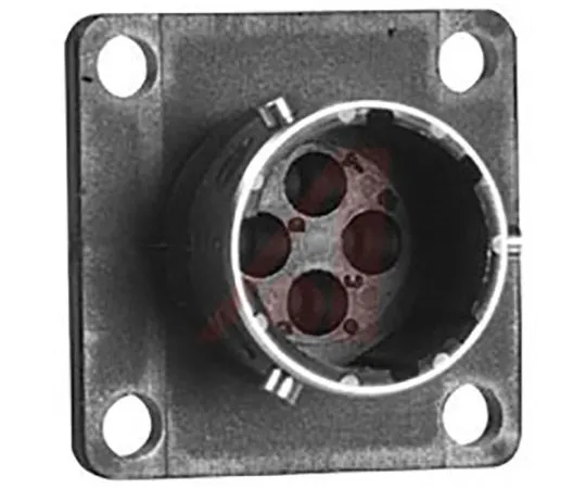 64-1528-72　Souriau UTG Series Flange Mount Connector, 4 contacts Plug　UTG0104P