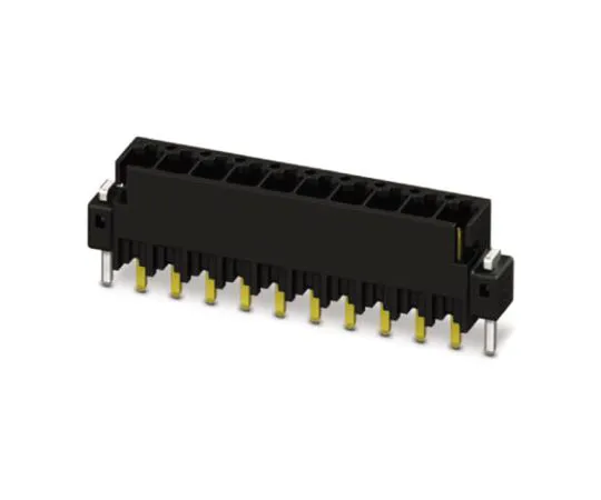 64-1532-97　Phoenix Contact MCV 0.5/10-G-2.54 P20 THR R56, 10 Way, 1 Row PCB Header　1821478