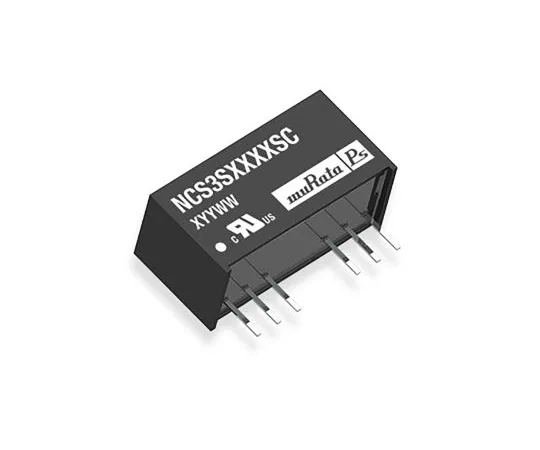 64-1713-19　Murata Power Solutions NCS3 3W Isolated DC-DC Converter Through Hole, Voltage in 9 → 36 V dc, Voltage out 5V dc　NCS3S1205SC