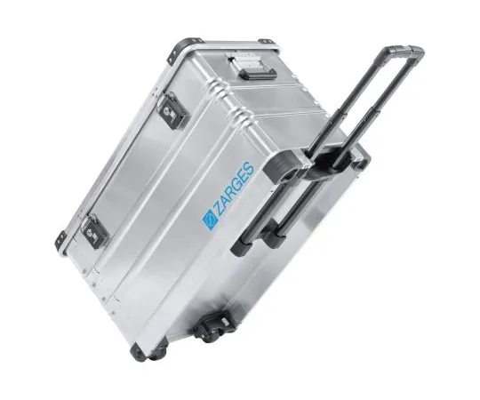 64-1695-85　Zarges K 424 XC Waterproof Equipment case With Wheels Metal, 800 x 400 x 455mm　41812