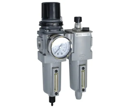 64-1701-27　Parker G 1/2 FRL Assembly, Automatic Drain, 5μ Filtration Size　P32CB14SEANGLNW-R2