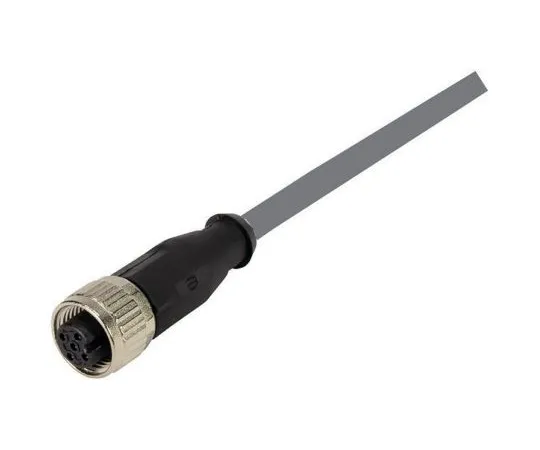 64-1724-03　Harting, 2134 Series, Straight M12 to Unterminated Cable assembly, 8 Core 1m Cable　21348500882010