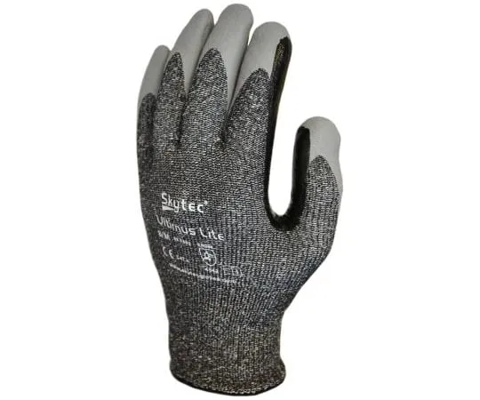 64-1727-50　Skytec Glass Fibre, HPPE Nitrile-Coated Cut Resistant Gloves, size 9, Grey　SKY683