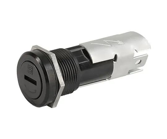 64-1666-22　Schurter FIZ Series 16A Slotted Cap Panel Mount F*** Holder for Mini F***, PC2　0031.2205