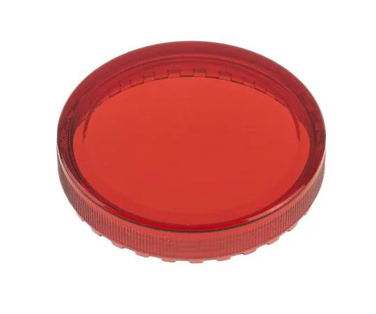 64-1691-78　Red Round Flat Push Button Indicator Lens for *** with 04 Series Push Button　704.602.2