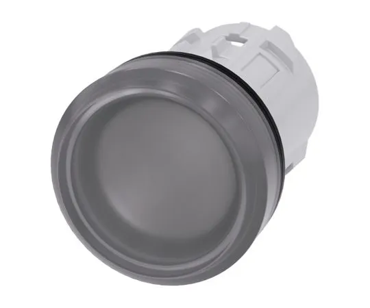 64-1702-57　Siemens SIRIUS ACT Series, Clear Pilot Light Head, 22mm Cutout　3SU1001-6AA70-0AA0