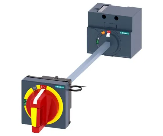 64-1705-73　Siemens Door Mounted Rotary Operator Emergency-Stop, For Use With 3VA1 100/160　3VA9157-0FK27