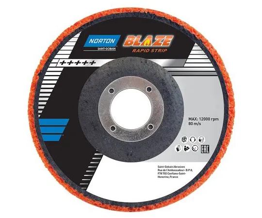 64-1658-23　Norton Blaze Rapid Strip Medium 115mm Ceramic Stripping Disc　66623303783