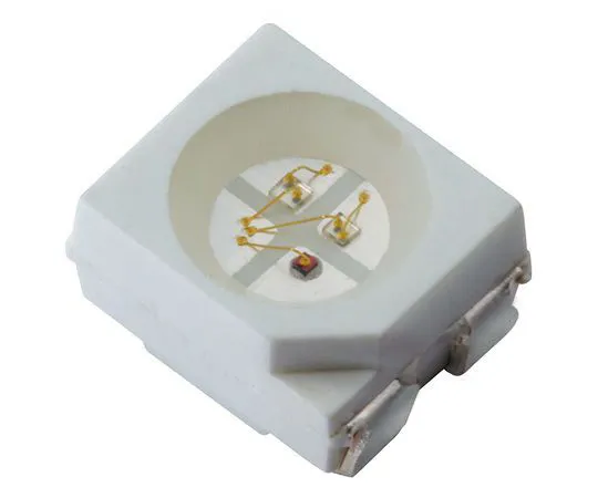 64-1689-98　2.5 V, 4 V, 4.1 V RGB LED PLCC 4  SMD, Kingbright KAA-3528RGBS-11　KAA-3528RGBS-11
