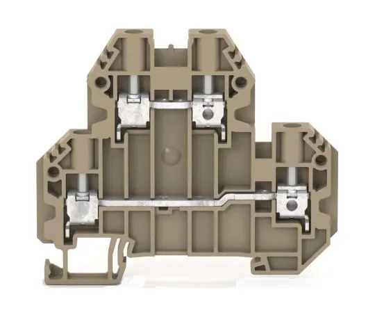 64-1692-92　RS PRO, 1 kV Feed Through Terminal Block, Screw Termination　872-4795