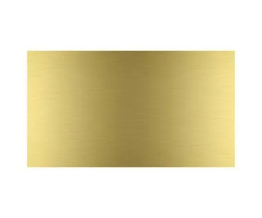64-1695-96　Brass Sheet, 600mm x 300mm x 1.2mm 300 → 550 MPa　873-2487