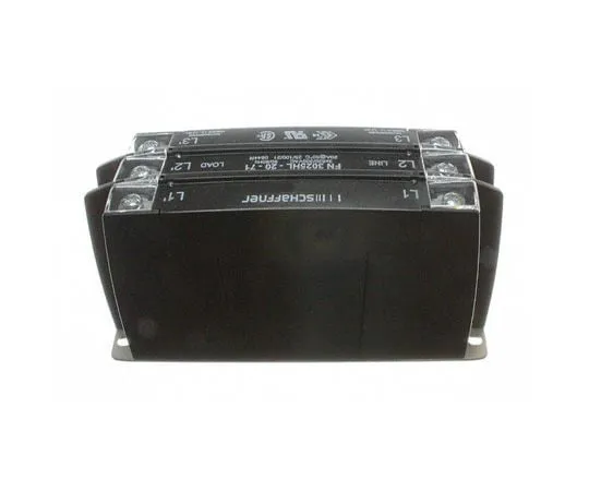 64-1749-94　Schaffner FN3025 Series 20A 3 x 520/300 V ac 0 → 60Hz Chassis Mount, DIN Rail EMI Filter, with Screw Terminals 3　FN3025HL-20-71