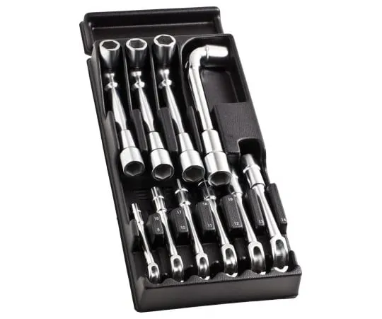 64-1713-96　Facom 10 Piece Socket Spanner Set　MOD.75-1PB