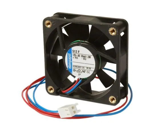 64-1729-91　ebm-papst 600 F Series Axial Fan, 60 x 60 x 15mm, 29m³/h, 1.1W, 5 V dc　605F-RS0