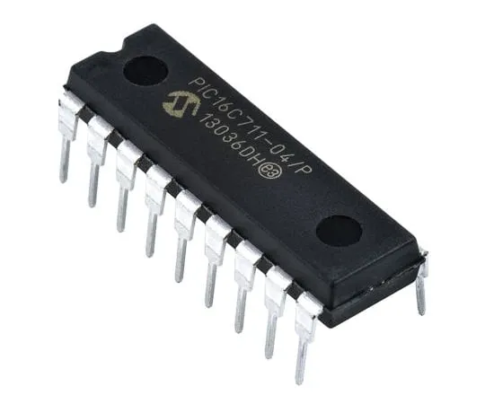 64-1691-73　Microchip, 8bit PIC Microcontroller, 4MHz, 1K EPROM, 18-Pin PDIP　PIC16C711-04/P
